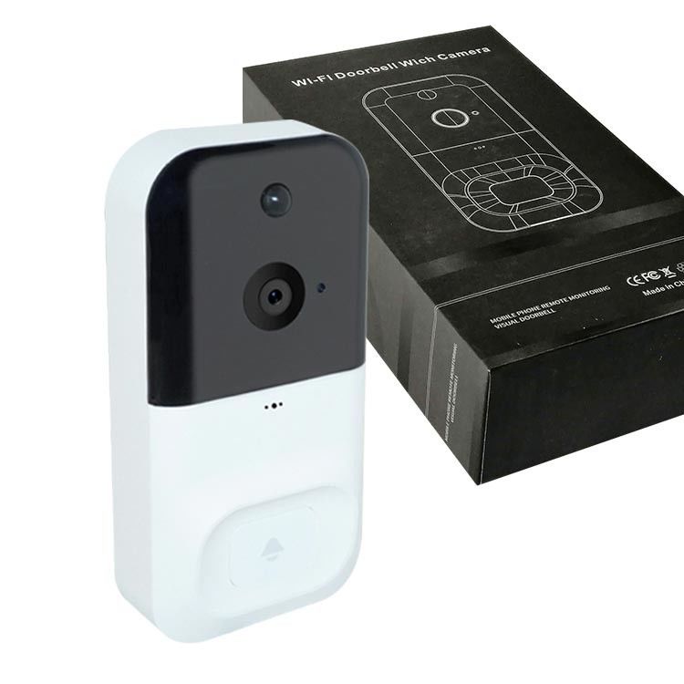 Caméra blanche de sonnette de radio de la puissance 2.5mm de Smart 5V de maison
