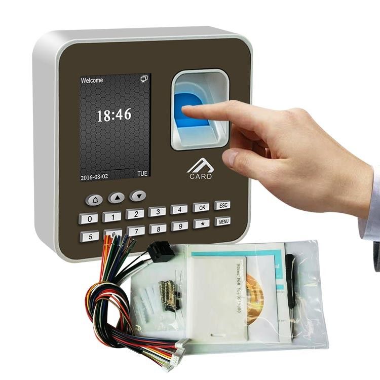lecteur de cartes du système RFID de contrôle d'accès de porte de l'empreinte digitale 125KHz