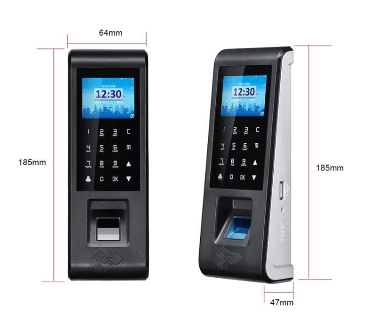 3 système de contrôle d'accès d'empreinte digitale de Wiegand Rs 485 d'identification avec le clavier numérique de contact