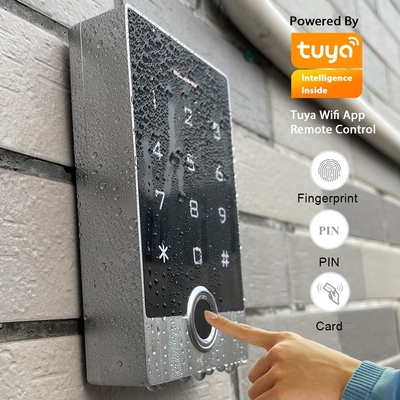 Serrure terminale de l'empreinte digitale RFID Tuya Smart de contrôle d'accès de porte en métal TUYA