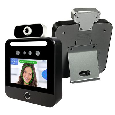 le système facial de contrôle d'accès de la reconnaissance 5inch relèvent les empreintes digitales du lecteur de cartes de RFID