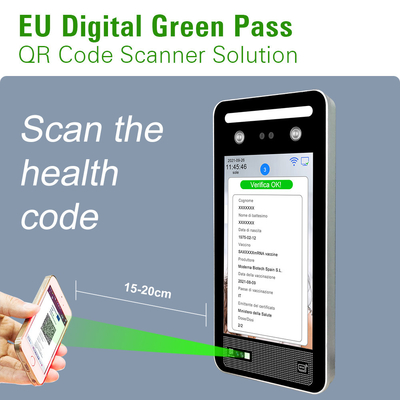 Lecteur de passage de vert de l'Italie de contrôle d'accès de scanner de passage de vert d'UE de Linux 3,10