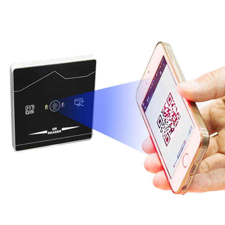 2D interface d'USB de lecteur de contrôle d'accès de carte du scanner RFID de Code QR de code barres