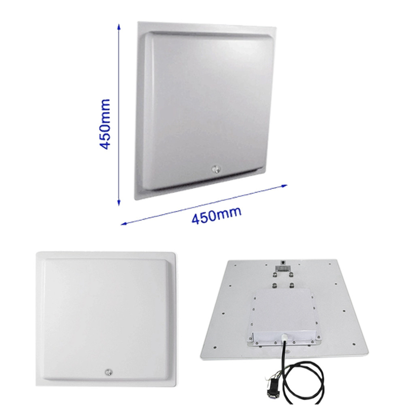 8dbi contrôle d'accès Wiegand Parking Management System de carte de l'antenne RS485 RFID