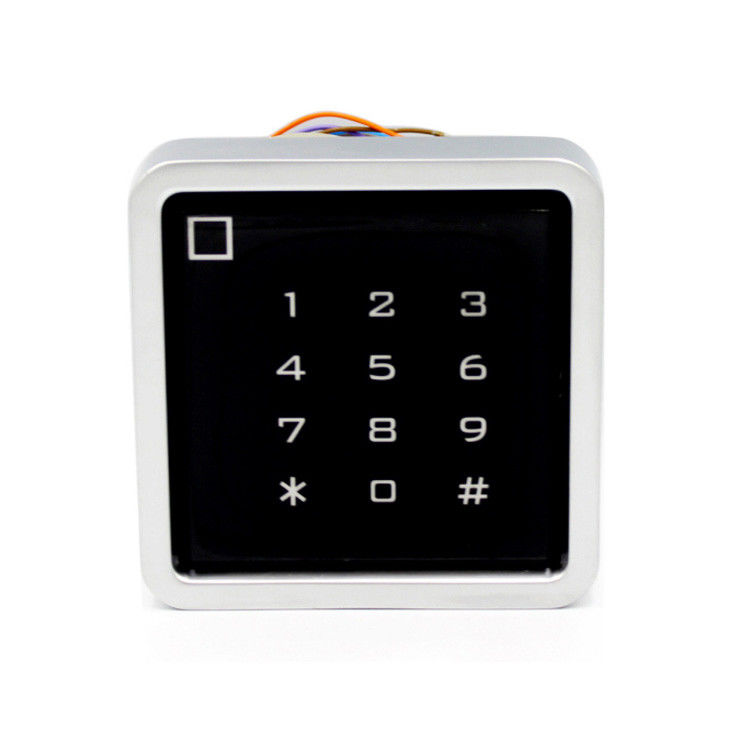 Clavier autonome de contact de caisse en métal de contrôle d'accès d'empreinte digitale de Mifare Rfid