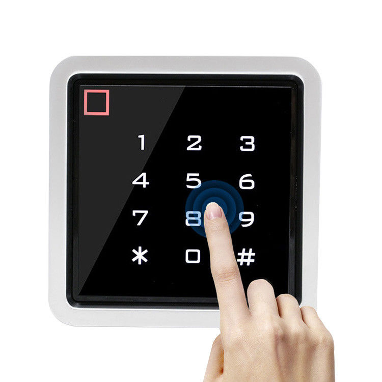 Clavier autonome de contact de caisse en métal de contrôle d'accès d'empreinte digitale de Mifare Rfid