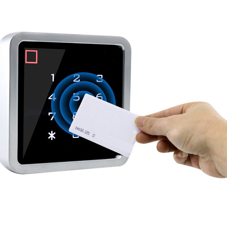 Clavier autonome de contact de caisse en métal de contrôle d'accès d'empreinte digitale de Mifare Rfid