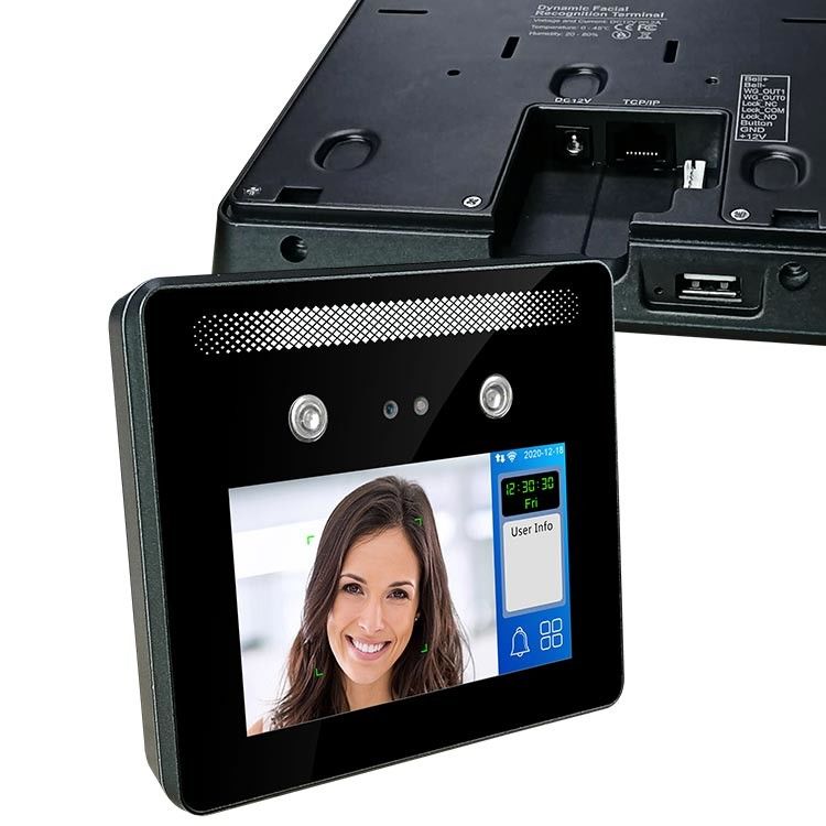Scanner Smart HD dynamique TFT de QR machines de reconnaissance des visages de 5 pouces