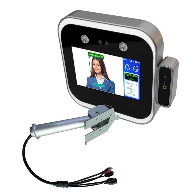 Scanner de la température de reconnaissance des visages du noyau 1.2G du mot de passe 4