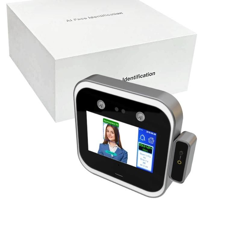 Scanner de la température de reconnaissance des visages du noyau 1.2G du mot de passe 4