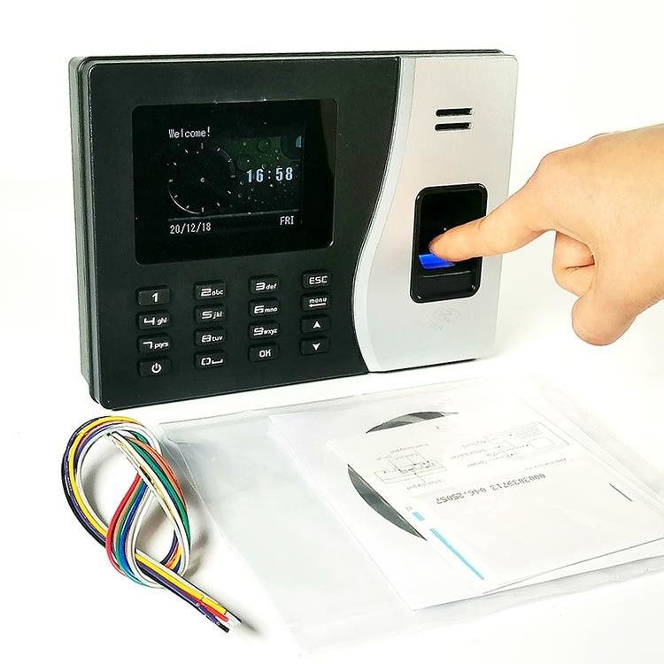 18 machine d'assistance d'empreinte digitale de carte des langues 2.8inch RFID