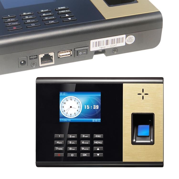 SIM Card GPRS système d'assistance de temps de Thumbprint de 2,8 pouces