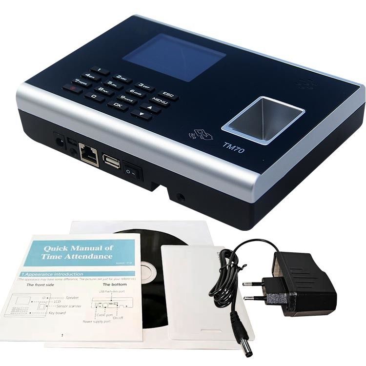 système biométrique d'assistance de temps d'empreinte digitale de 3G GSM RS485