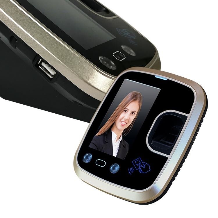 Écran tactile RFID système biométrique de reconnaissance des visages de 4,3 pouces