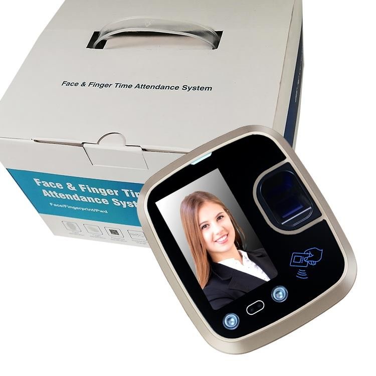 Écran tactile RFID système biométrique de reconnaissance des visages de 4,3 pouces