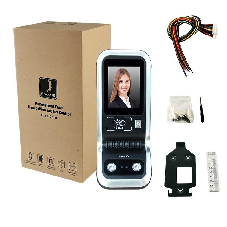 Système 1000 libre d'Access de porte de la reconnaissance des visages 2.8inch de carte de RFID