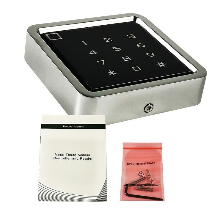 Système en verre de contrôle d'accès de carte de mégahertz RFID du lecteur 13,56 de porte