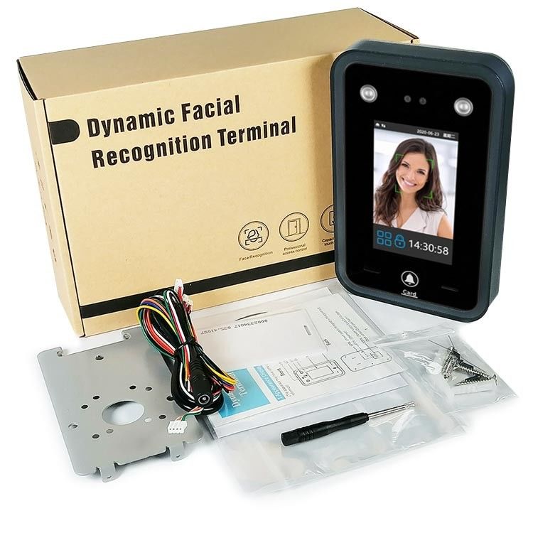 Machine d'assistance de reconnaissance des visages de FCC d'école de bureau de 4,3 pouces