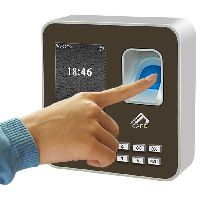 Lecteur biométrique Access Control de système d'assistance de temps de l'empreinte digitale RS485