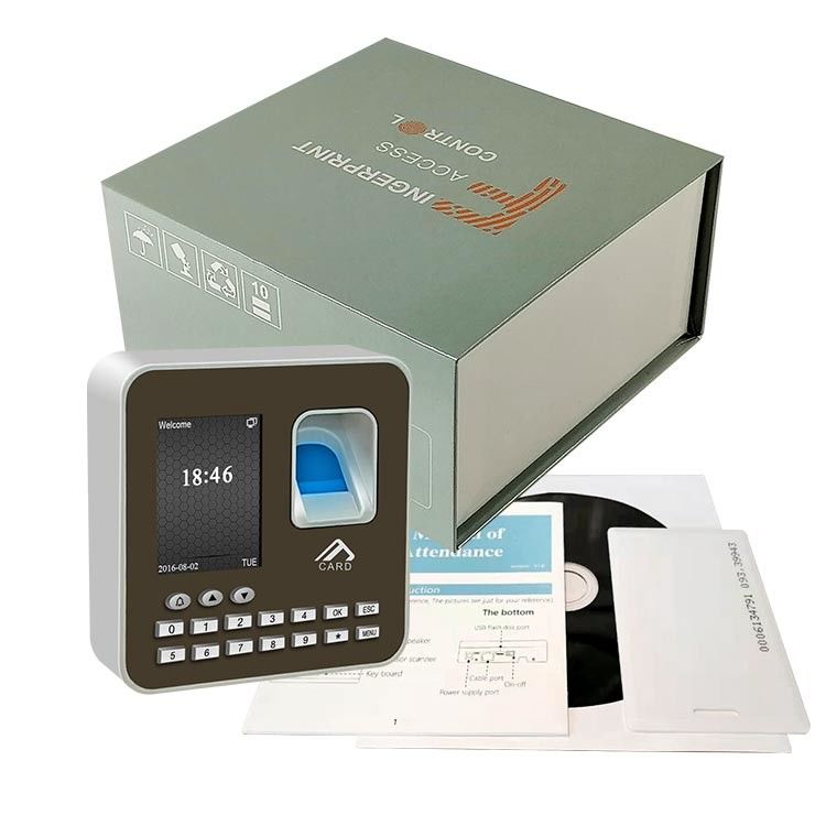 Lecteur biométrique Access Control de système d'assistance de temps de l'empreinte digitale RS485