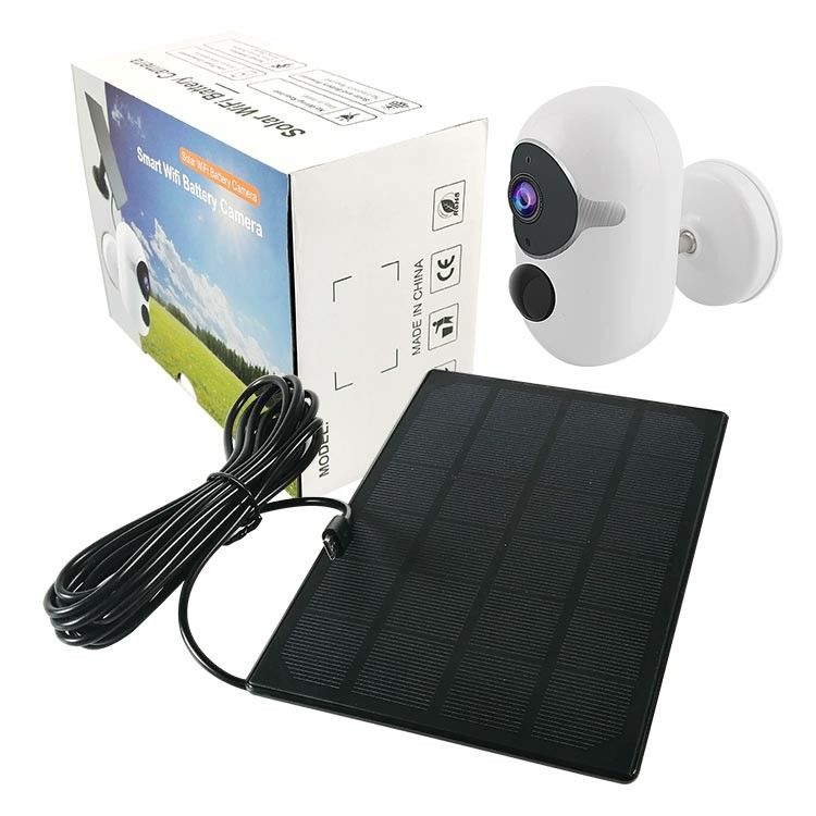 Puissance solaire de Mini WiFi Cam With Low de sécurité du Smart Home IP66