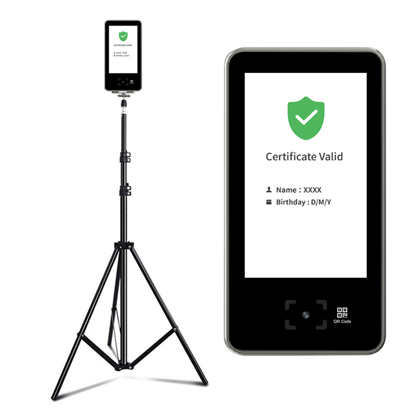 Lecteur autonome de passage de vert de Code QR de scanner de passage de vert de santé d'APPLI