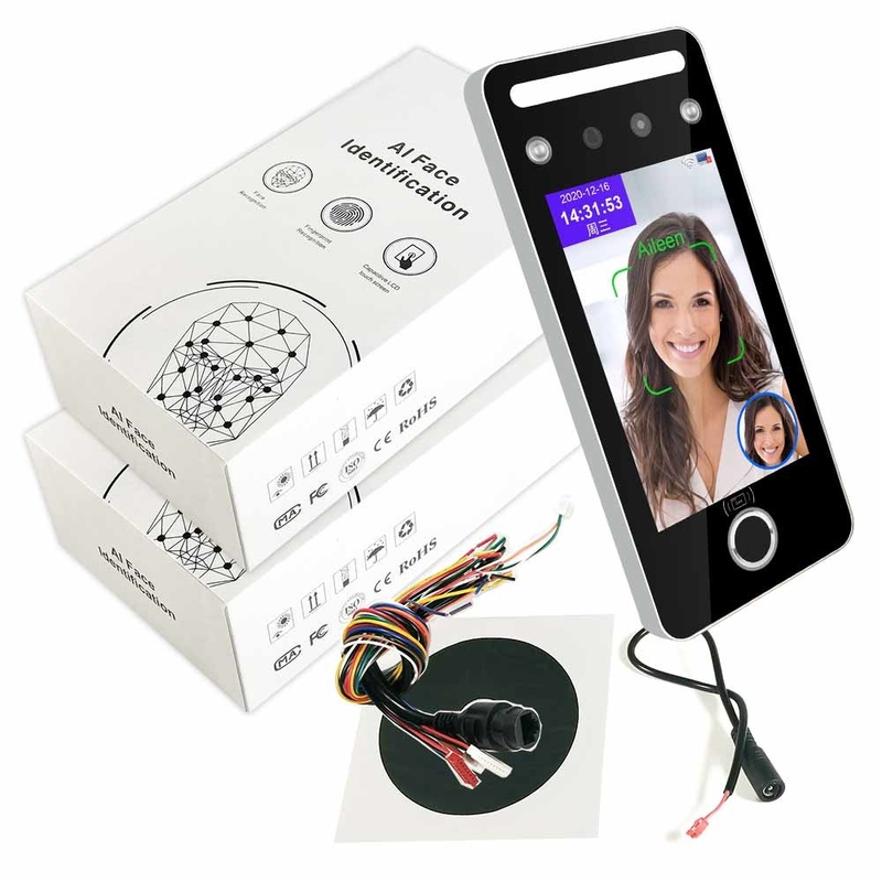 serrure de porte de dispositif d'empreinte digitale de système SDK d'Access de reconnaissance des visages de 0.2s AI