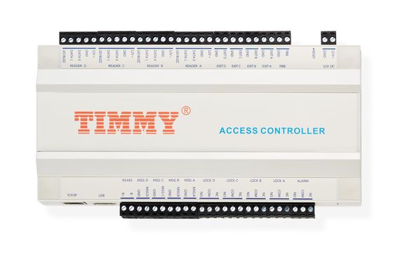 Contrôleur Access Control System d'Access de porte d'IP 4 de Wiegand RS485 USB TCP avec SDK libre