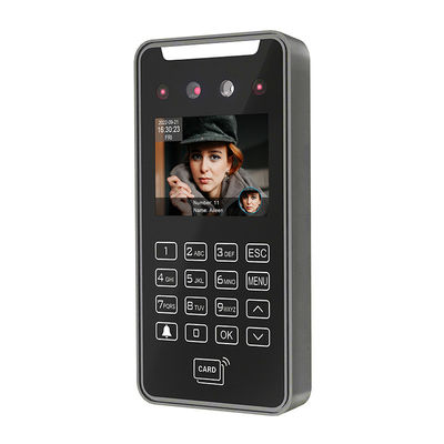 2.8" Système de contrôle d'accès de reconnaissance faciale de surveillance en temps réel