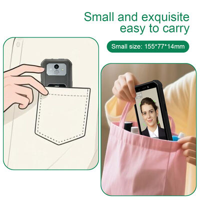 Appareil de reconnaissance faciale Android extérieur portable 4G pour la présence des employés