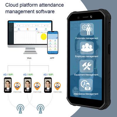 Système de pointage portable Android avec reconnaissance faciale biométrique