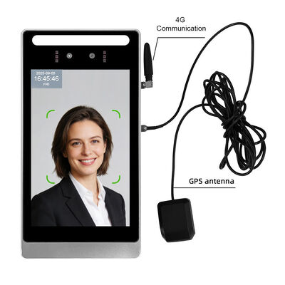 SI-A08 Terminal d'accès à la reconnaissance faciale Android doté d'un processeur quad-core RK3568, d'un écran tactile HD de 8 pouces et d'une capacité de 10 000 utilisateurs avec détection de vivacité binoculaire
