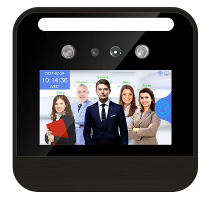 Machine de contrôle d'accès à l'accès à la carte RFID basée sur AI avec module WiFi / 4G