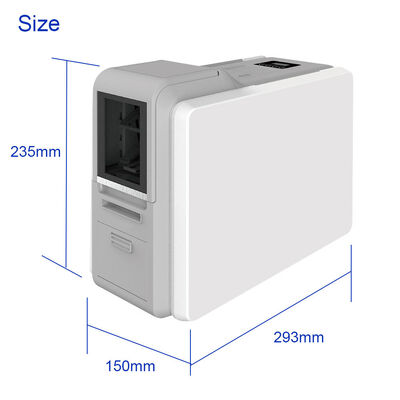 Imprimante de cartes à impression recto verso avec sublimation thermique et résolution 300 DPI pour l'impression de cartes d'identité en PVC