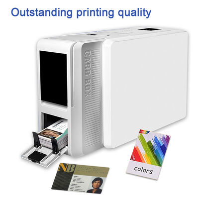 Imprimante de cartes à impression recto verso avec sublimation thermique et résolution 300 DPI pour l'impression de cartes d'identité en PVC