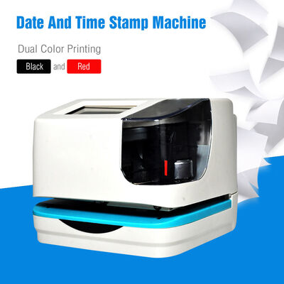 Horodateur de machine de poinçonnage de présence à double couleur noir rouge impression matricielle WiFi écran tactile horloge de temps de sécurité