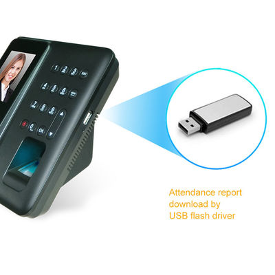 Système fixé au mur d'assistance de temps de reconnaissance des visages de 2,8 pouces