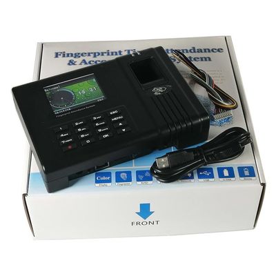 Poinçon de réseau pendule de pointage de temps d'empreinte digitale de 2,8 pouces