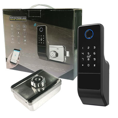 Serrure intelligente de Tuya de reconnaissance biométrique Keyless d'empreinte digitale avec le certificat de FCC de la CE