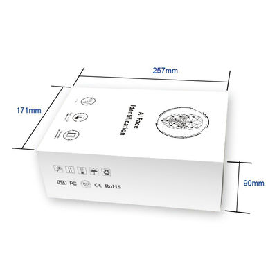 Lecteur léger évident extérieur de contrôle d'accès de Live Face Recognition Attendance Machine
