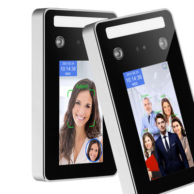 Contrôle de porte biométrique de Code QR de machine d'assistance de reconnaissance des visages de TCP avec SDK