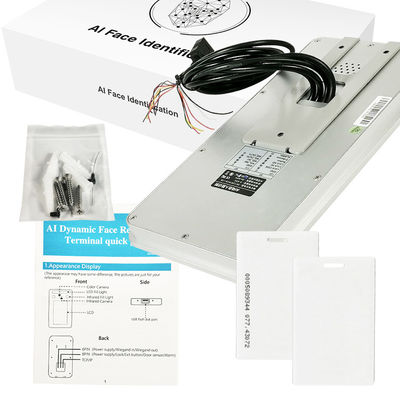 Wiegand 26/34 contrôle d'accès biométrique de reconnaissance des visages pour le tourniquet