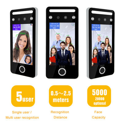 Système biométrique de contrôle d'accès de machine d'assistance de visage de radio multi de personne