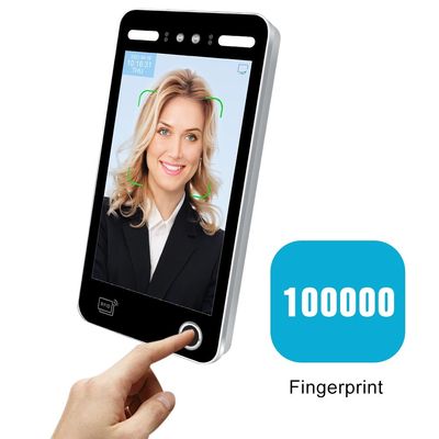 Pouce facial dynamique biométrique Linux 3,1 de Smart Access Control 10,1 de lecteur de Web