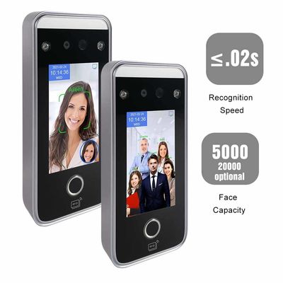 Empreinte digitale biométrique RS485 de carte d'IC de machine d'assistance de temps de support grand