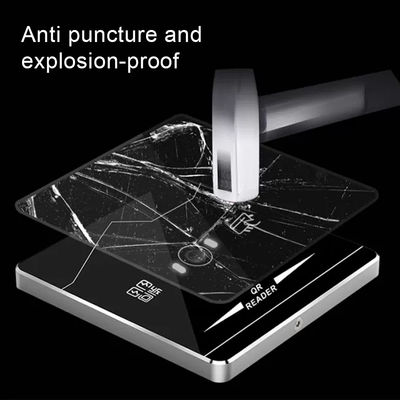 Verre trempé d'auto-induction de lecteur de cartes de proximité de Wiegand26/34 interfaces RFID